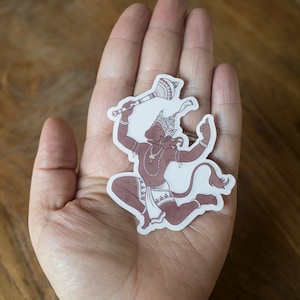 transparent Hanuman | transparent | vinyle | Imperméable