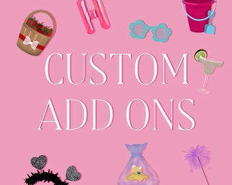 Custom Add ons for Portraits