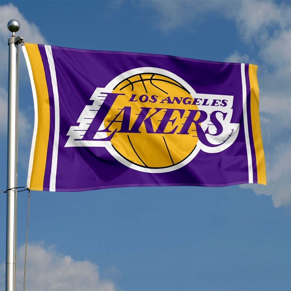 Lakers NBA Fan Flag (Car Flags)
