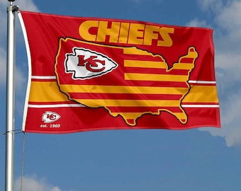 Kansas City Chiefs Bold 3&#39; x 5&#39; Banner- Indoor or Outdoor