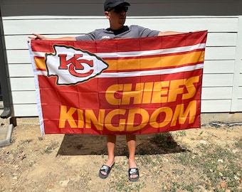 Kansas City Chiefs &quot;Chiefs Kingdom&quot; Flag