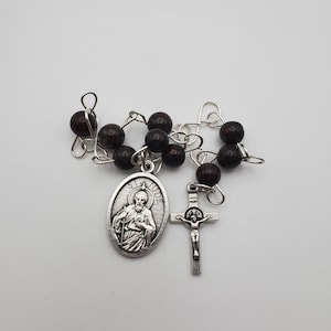 St. Jude chaplet, Catholic chaplet, rosary beads, Catholic gift