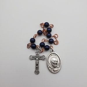 St. Padre Pio chaplet, Catholic chaplet, rosary beads, Catholic gift