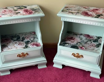 Vintage IKEA 1990s Ramberg Plywood & Glass Square Bedside Table
