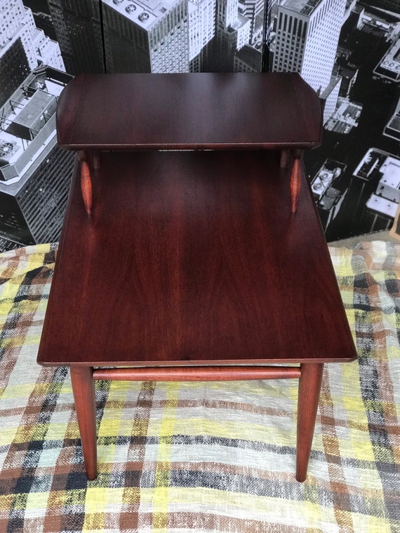 Mid Century Bassett Furniture End Table - Etsy