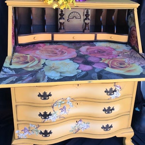 SOLD OUT* Hand Painted Secretary Desk