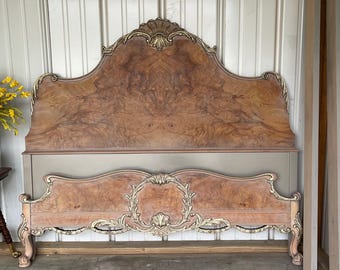 Victorian Full Bed Frame with Rails