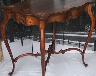 Louis XI Antique French Parlor Table