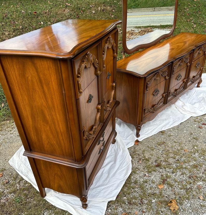 French Country Dresser Set Available for Customization Etsy