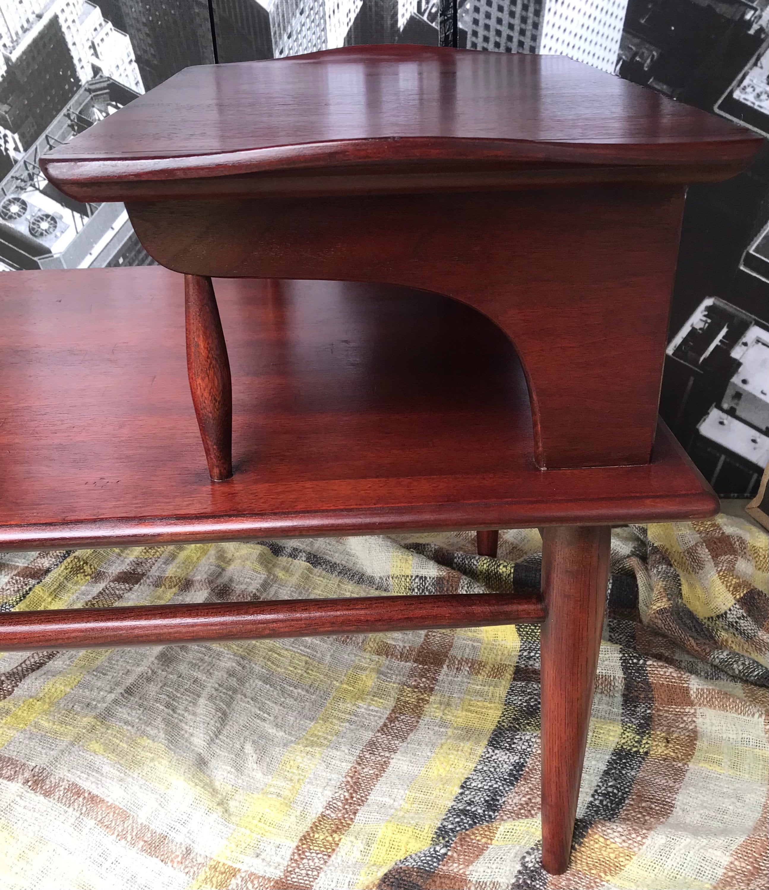 Mid Century Bassett Furniture End Table - Etsy
