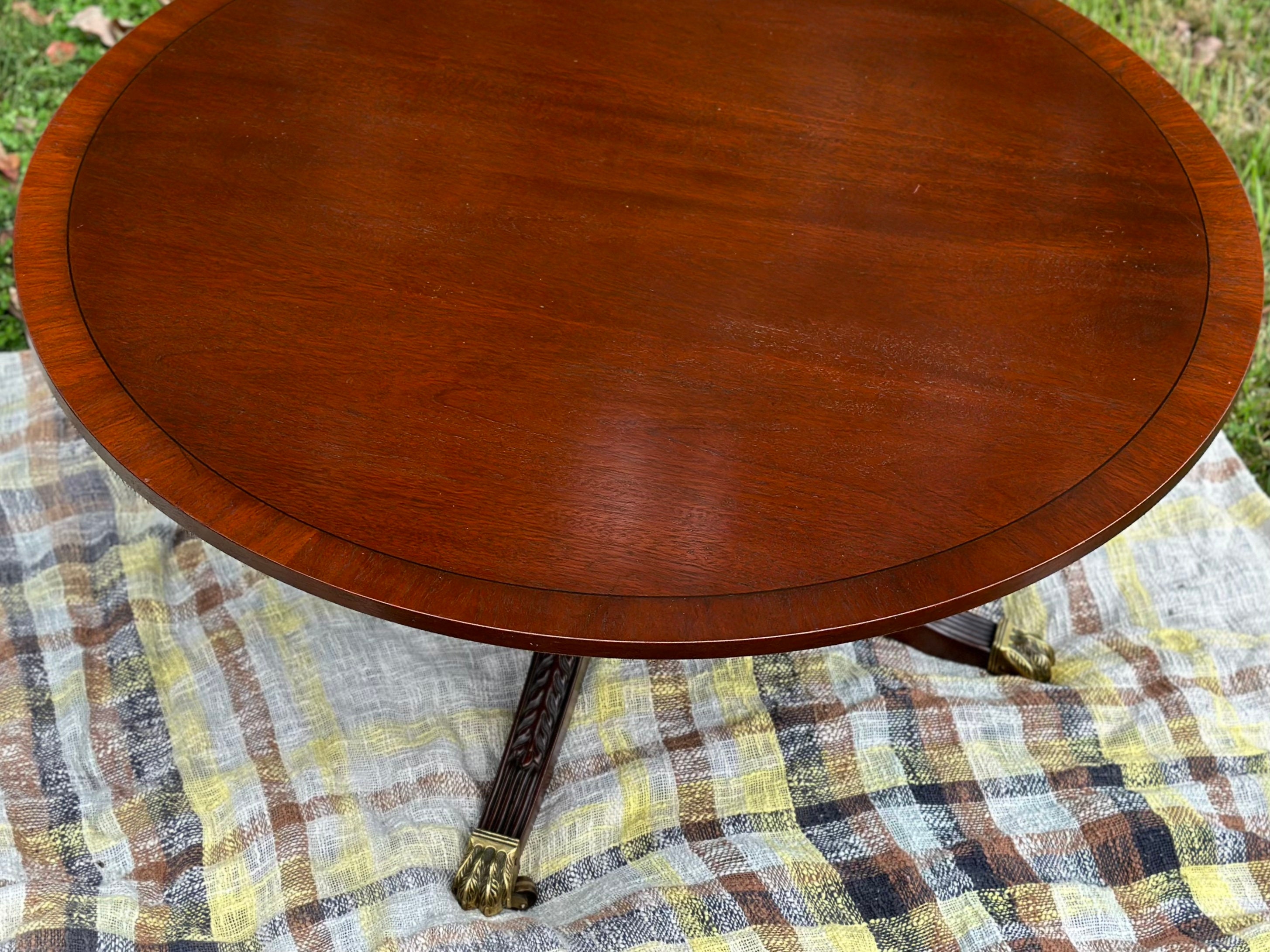 Duncan Phyfe Style Coffee Table Etsy