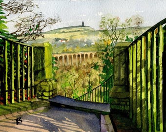 Beaumont Park Huddersfield. Print