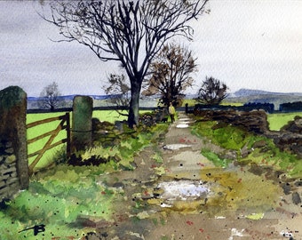 Longwood Edge Path, Huddersfield