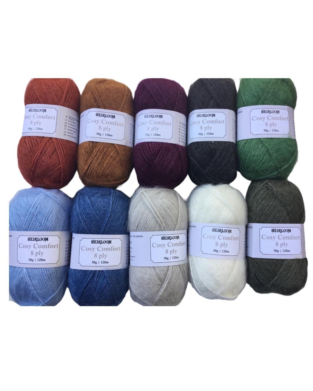 Get Cosy Blanket Yarn Marriner Super Chunky Wool Chunky Knit