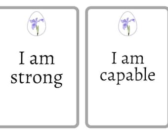 Birth Affirmation Cards