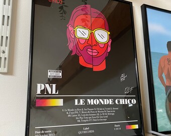 Poster Album Le Monde Chico PNL 