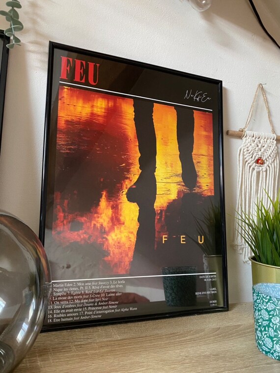 Nekfeu Album Poster - Fire