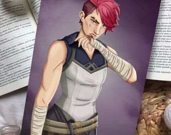 Vi (Arcane) - Print and Bookmark