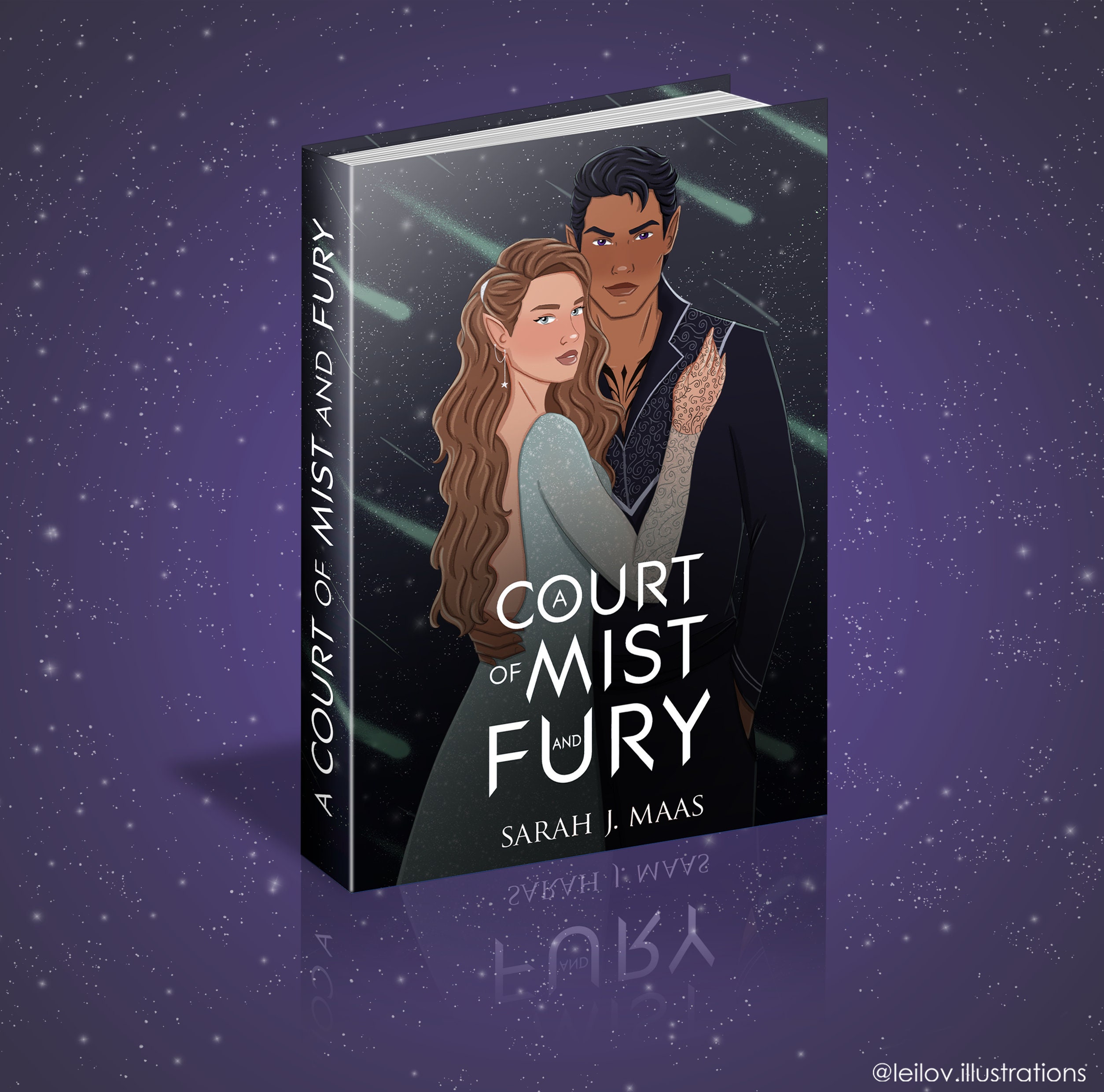 Set Dust Jackets ACOTAR english Version Etsy