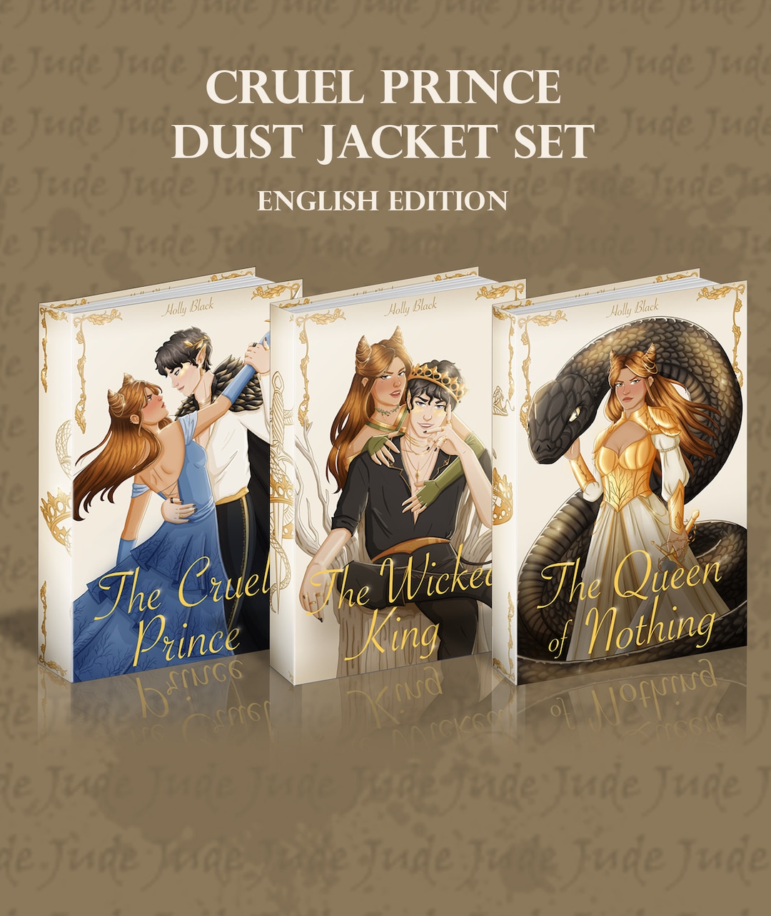 Cruel Prince Dust Jackets Set english Edition Etsy