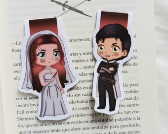 Poppy & Hawke "From Blood and Ash" - Magnetic Bookmarks