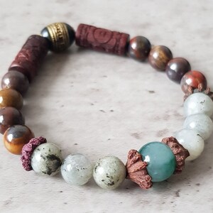 Jewelry accessory: beaded bracelet handmade for man and woman. The perfect gift