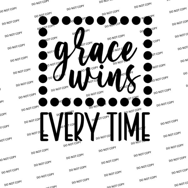 Digital SVG/PNG-Grace wins every time