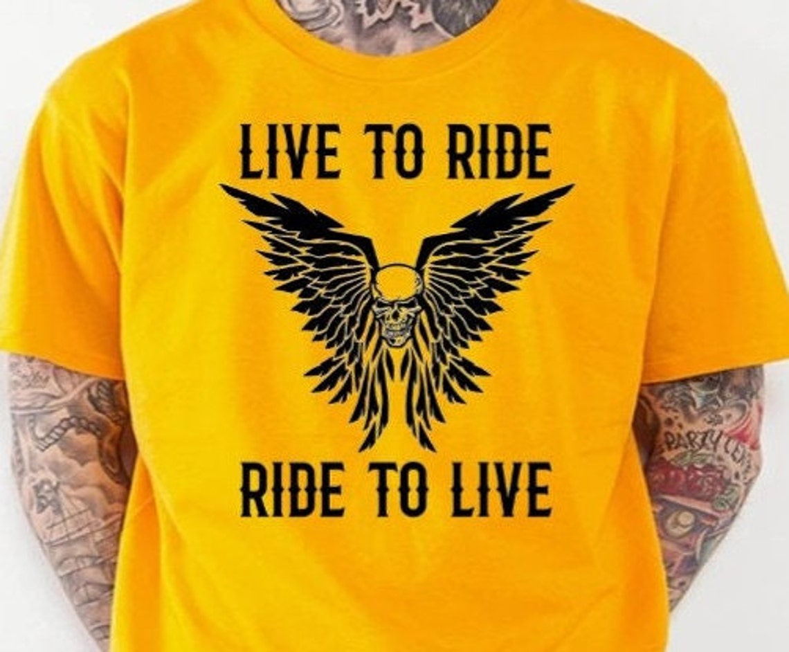 Digital Svg/pnglive to Ride. Ride to Live. motorcycle Etsy