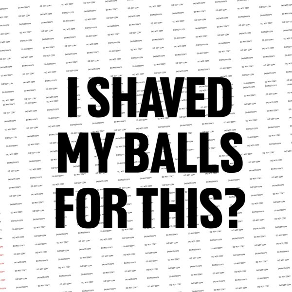 Shaved Balls Svg Etsy