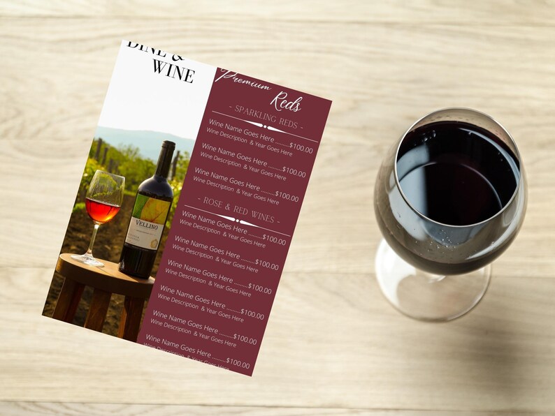 Price List Template Editable Printable Price Sheet. Price - Etsy