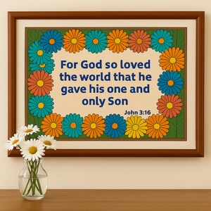 100 Bible Scripture Coloring Pages: Christian Art, Faith Journaling (Digital Download, PDF A4)