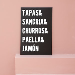 Download Its a Spaniard thing, tapas, sangria, churros, paella, jamon , png, typography, humor, spaniard american, spanish