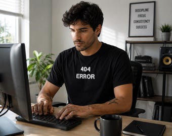 404 ERROR - not found funny T-shirts