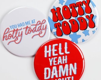 Ole Miss Game Day Buttons | Gameday Pins | College Football | Tailgate Pins | Rebels Gameday Pinback Buttons | University of Mississippi