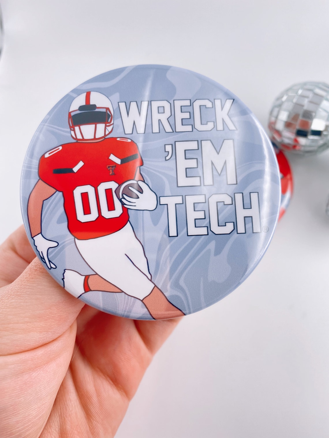TEXAS TECH Game Day Buttons Gameday Pins College Football Etsy