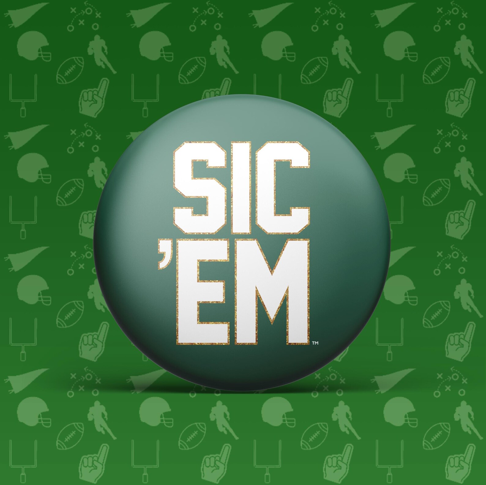 Baylor University Game Day Buttons | Gameday Pins | College Football ...