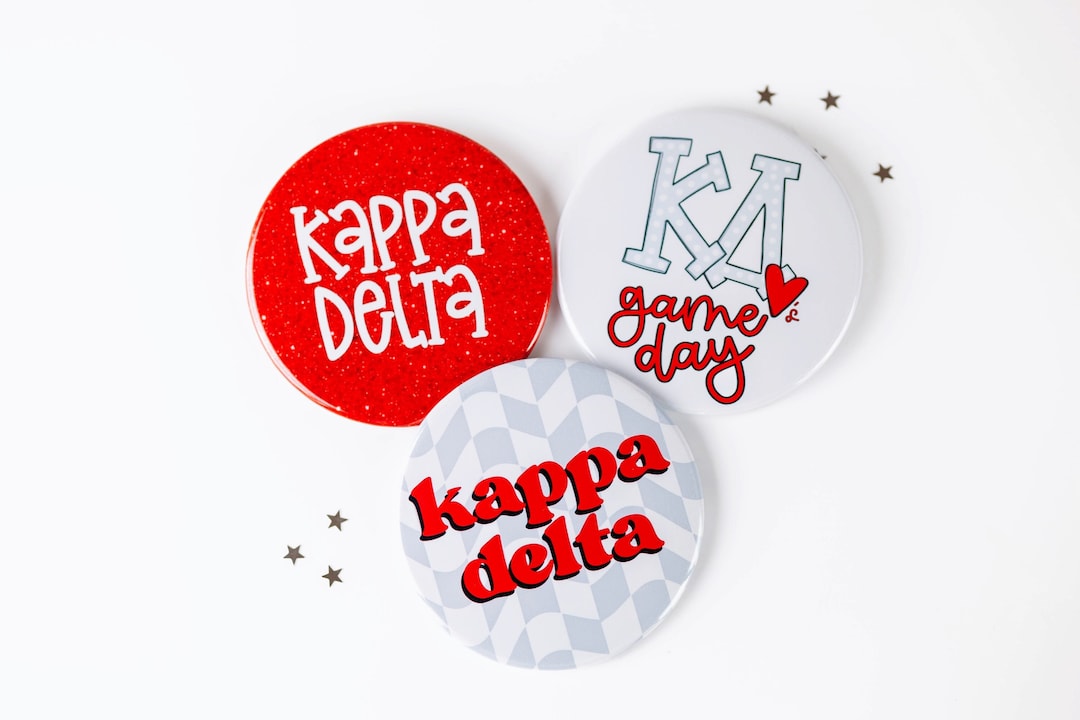 Kappa Delta Game Day Tailgate Buttons | Game Day Pins | College ...
