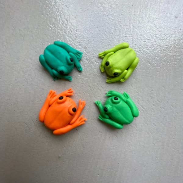Polymer Clay Frog Etsy