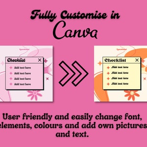 Retro Pink Instagram Template Posts, Canva Templates , Social Media ...