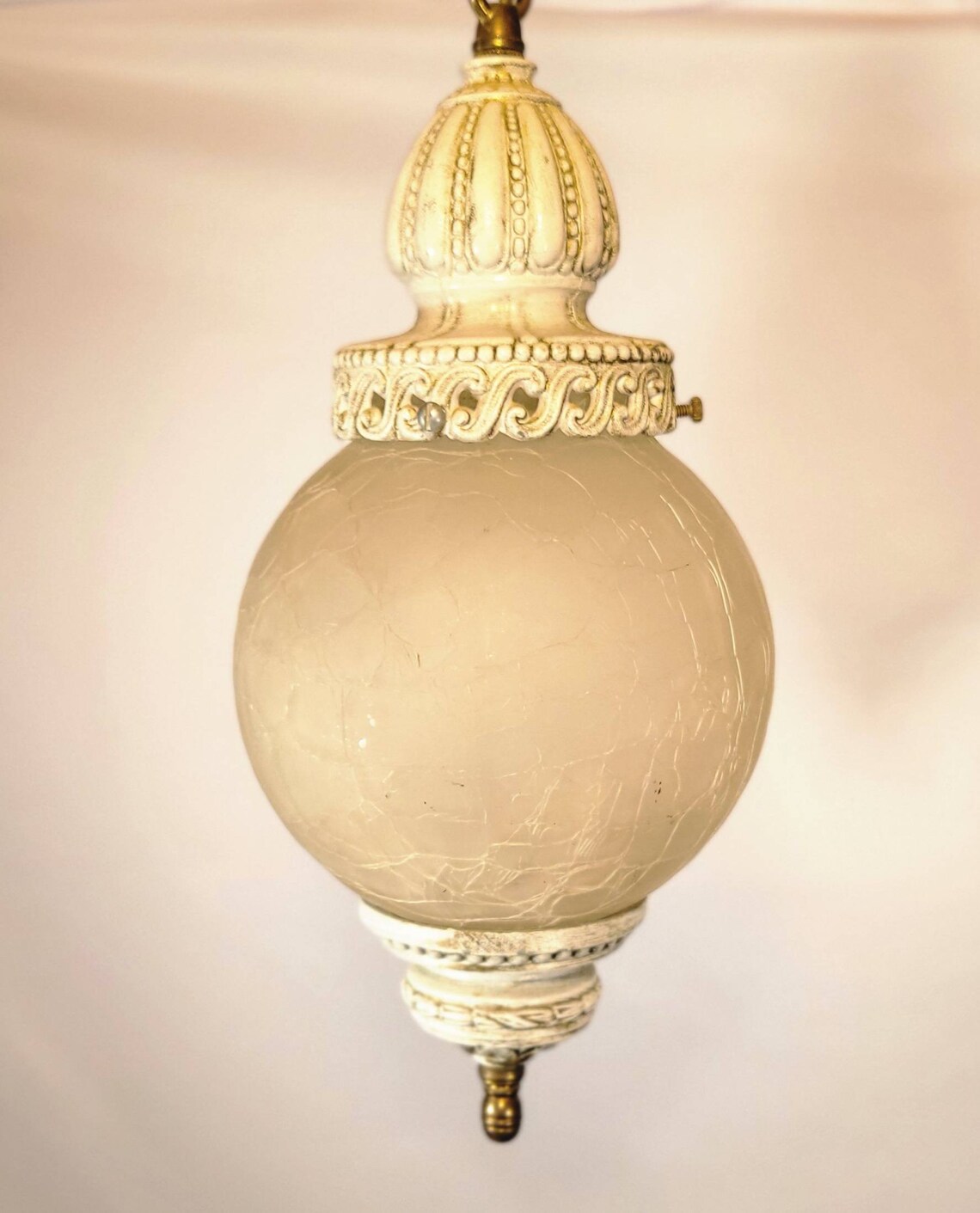 MCM Double Swag Pendant Light. Etsy