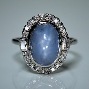 Antique Edwardian 18 Carat Gold Diamond Sapphire Engagement Ring