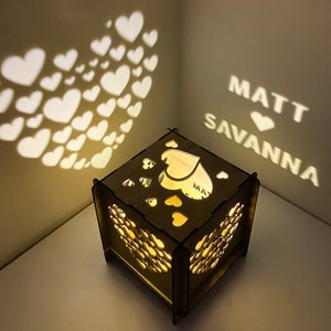 KAAYEE Gifts for Wife Valentines Day Gifts Night Light, Engraved Night  Light Gifts, Anniversary Gifts for Wife, Night Lamp Gifts for Her from  Husband