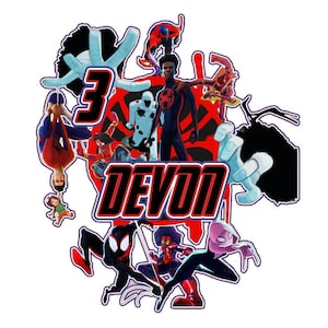 Across the Spider-Verse Ultimate Cake Topper