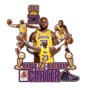 Lebron James Cake Topper