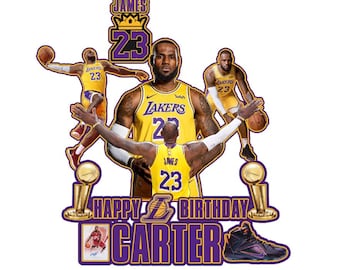 Lebron James Cake Topper