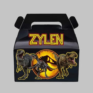Jurassic World Dominion Favor Boxes