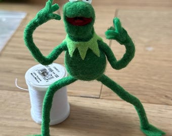 Kermit Mini Plush (Fully Posable!)