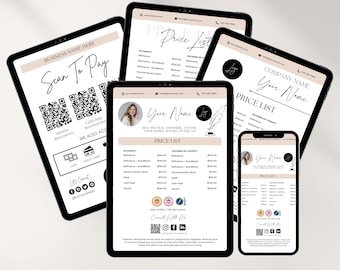 Notary Price List, Loan Signing Agent Price List, Notary Marketing Templates, Notary Pricing Guide, Notary Templates