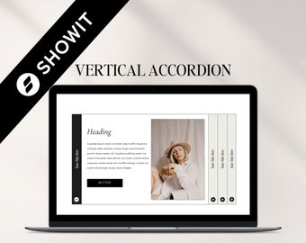Accordeon Showit-sjabloon, Showit-websitesjabloon, FAQ Add-On Canvas, Showit-sjabloon voor fotograaf, FAQ Add-On, vervolgkeuzelijst