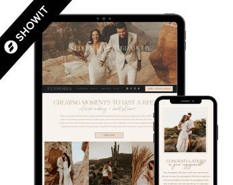 Photographer website template, Showit Website Template, Showit Website Template for Photographer, Photography Website, Showit Website Design